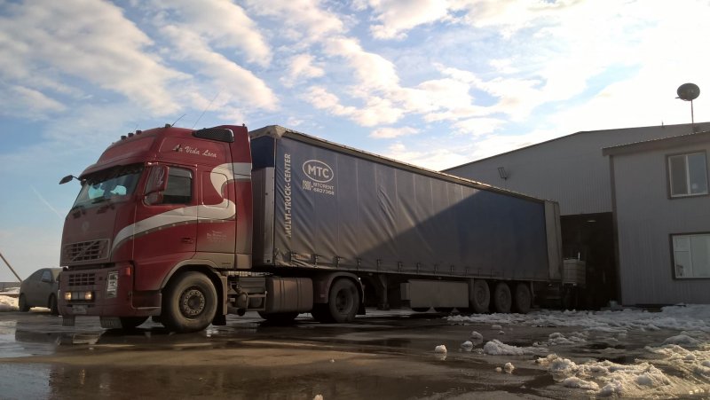 Вольво FH 12 420 белый