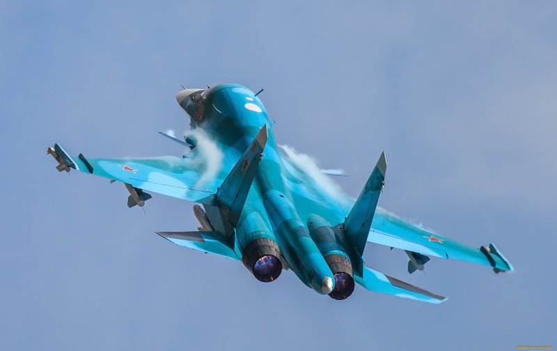 Фронтовой бомбардировщик Су-34