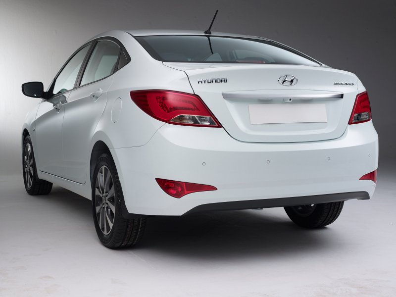 Hyundai Solaris 2017 синий