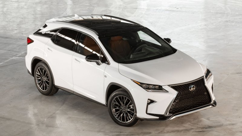 Lexus RX 2019 White f Sport