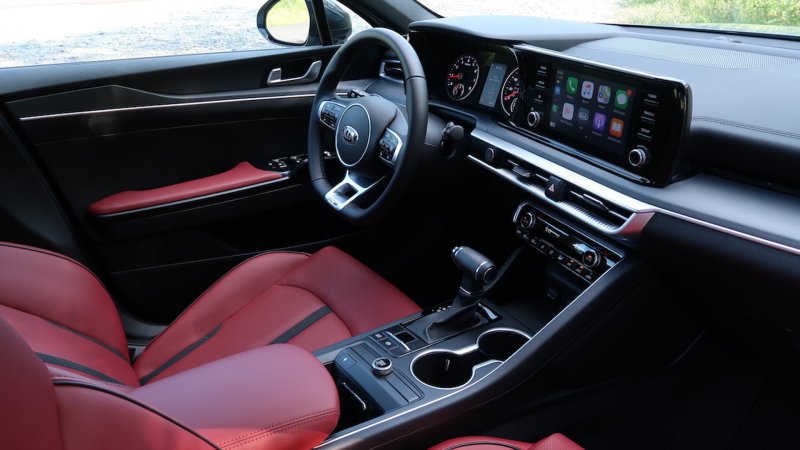 Kia k5 2021 салон