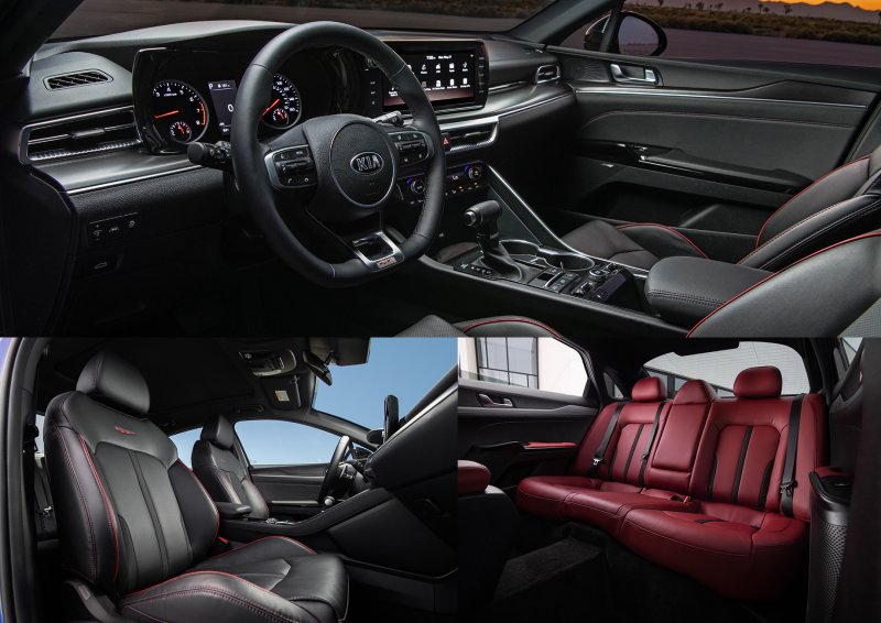 Kia Optima k5 салон
