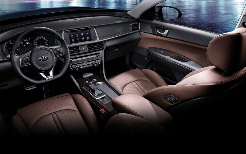 Новая Kia Optima k5 салон