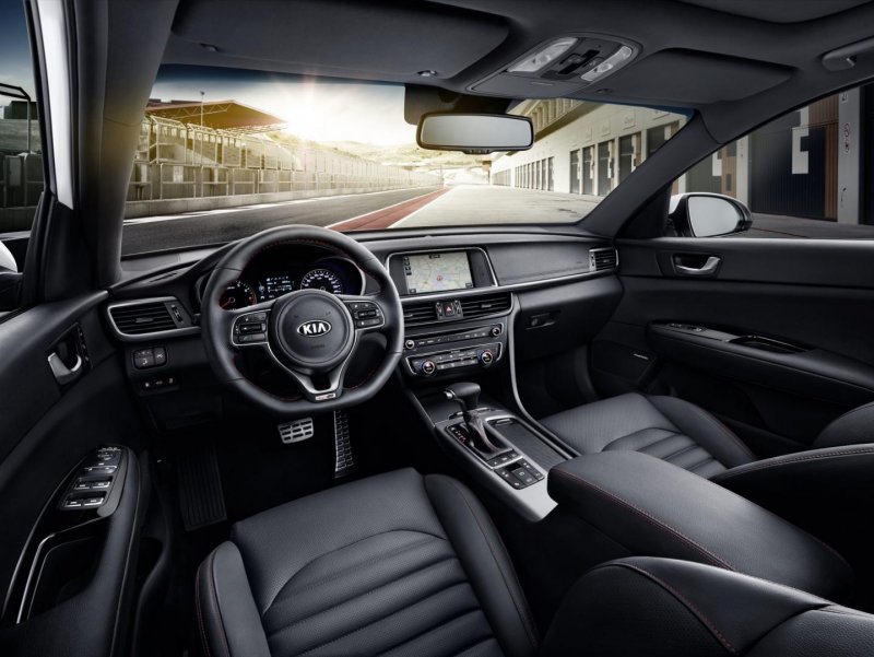 Kia Optima 2018 салон