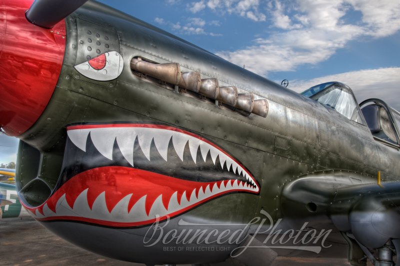 Самолёт p-40e Warhawk