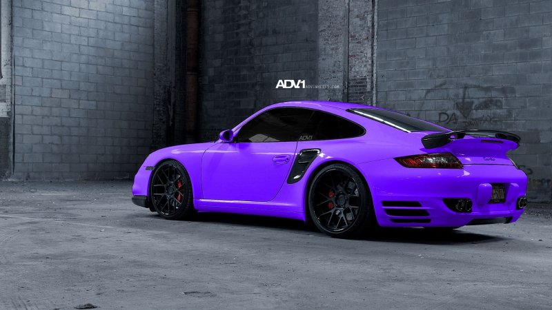 Mercedes SLK фиолетовый