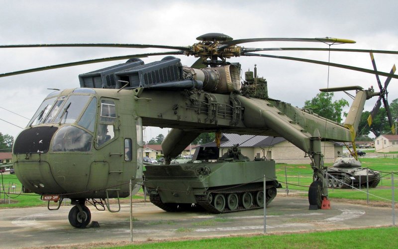 Вертолет Sikorsky Ch-54