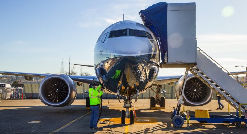 Боинг 737-800 шасси