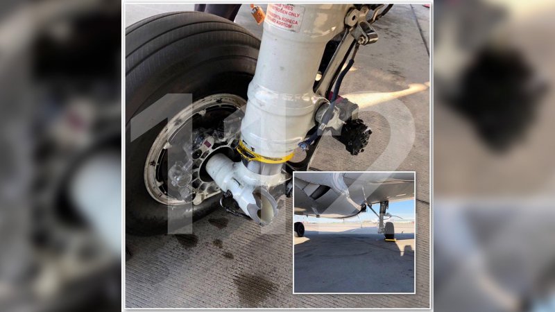 Передняя стойка шасси Boeing 737-500