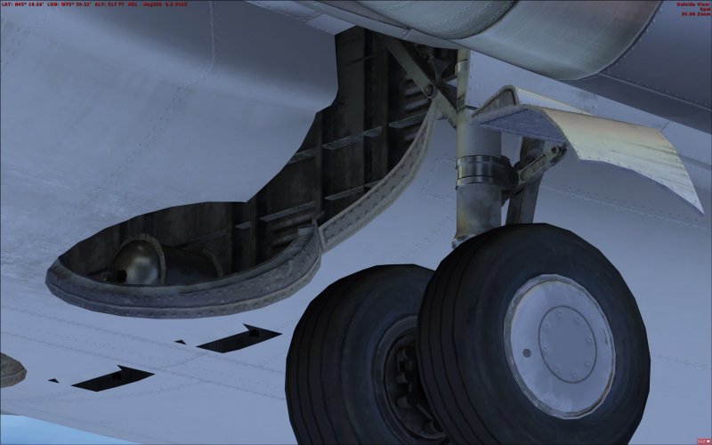 Ниша шасси Боинг 737