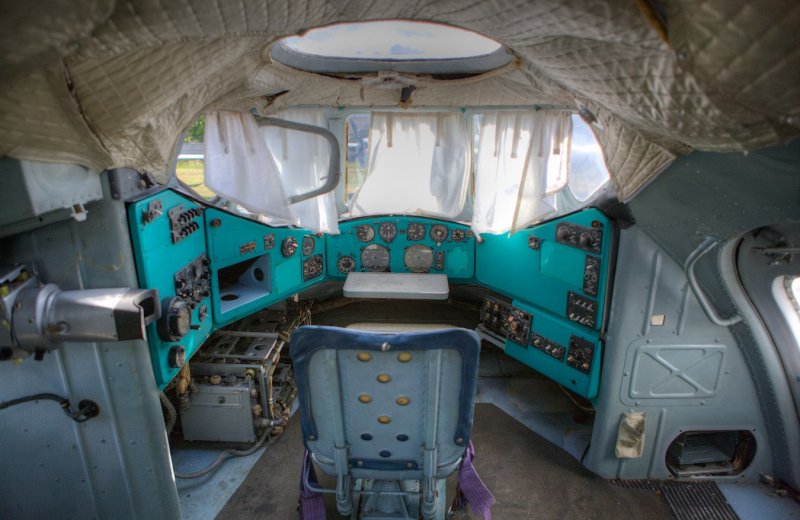 Ми 12 кокпит