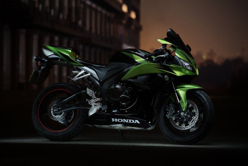 Honda cbr600rr зеленый