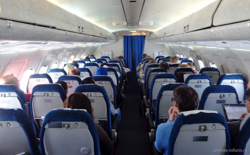 737-500 Belavia салон