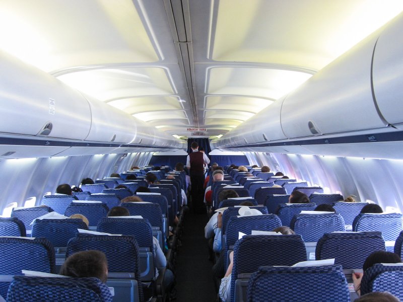Boeing 737-500 s7 салон