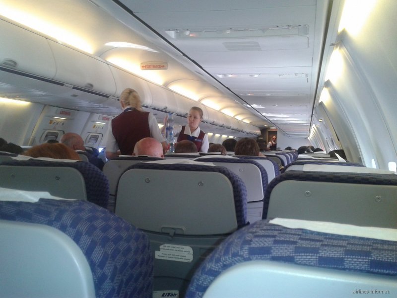 Салон самолёта Боинг 737-800