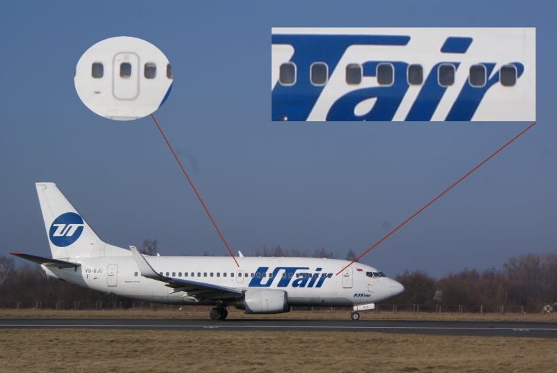 Boeing 737-500 UTAIR