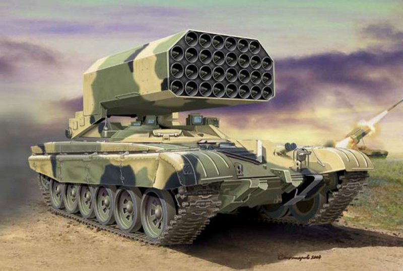 РСЗО ТОС-1а солнцепёк