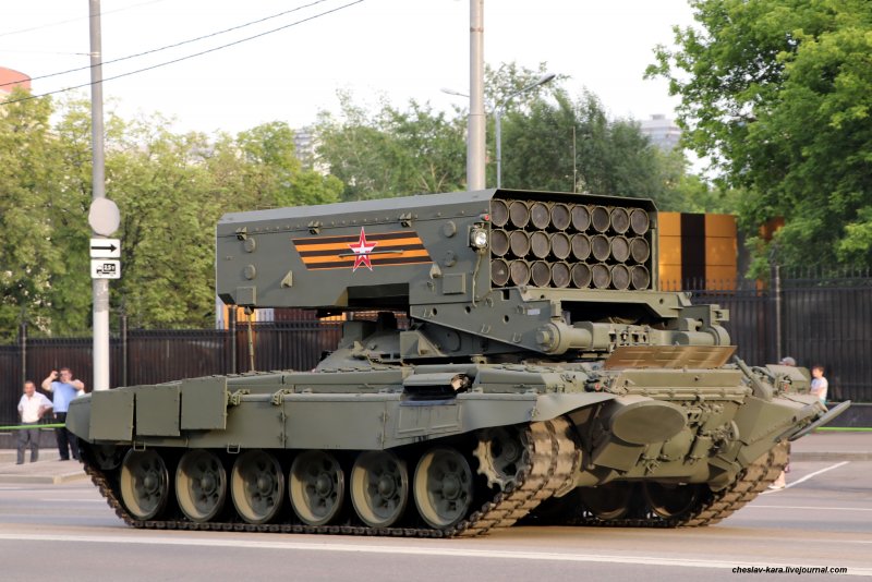 Буратино на базе танка т-72