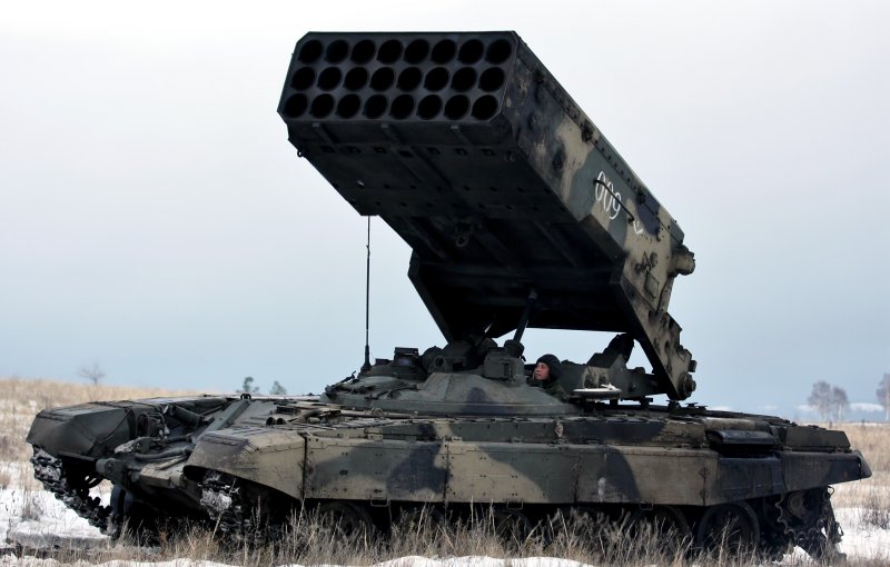 РСЗО ТОС-1а солнцепёк
