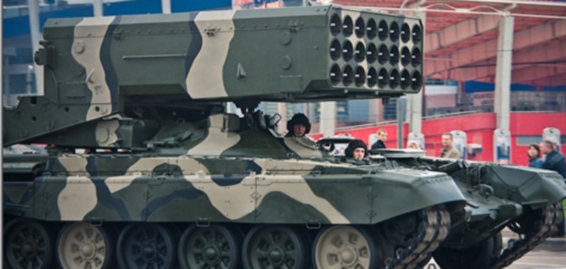 ТОС Солнцепек на базе т72