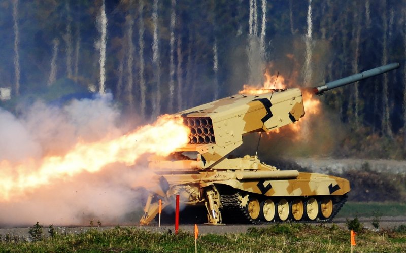 ТОС-1а Солнцепек ГДР