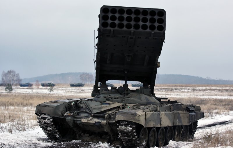 РСЗО ТОС-1а солнцепёк