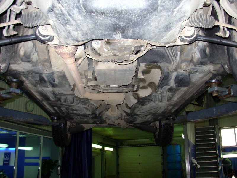 Днище w203