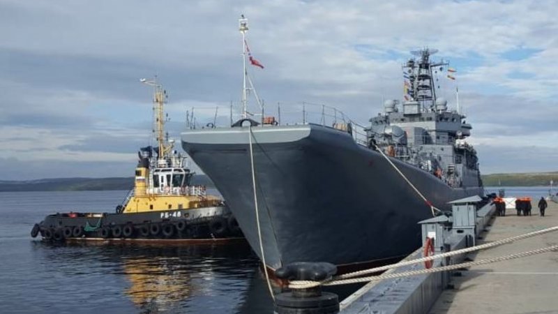 Североморск большой противолодочный корабль