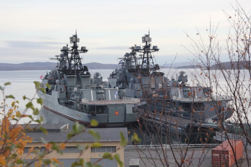 Североморск большой противолодочный корабль