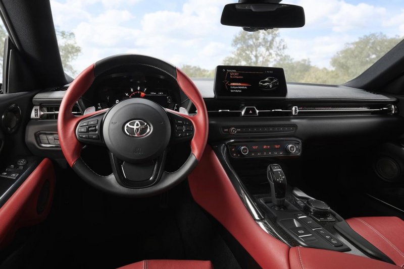 Toyota Supra a90 салон