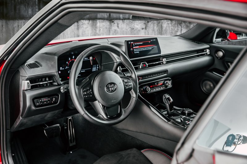 Toyota Supra a90 салон