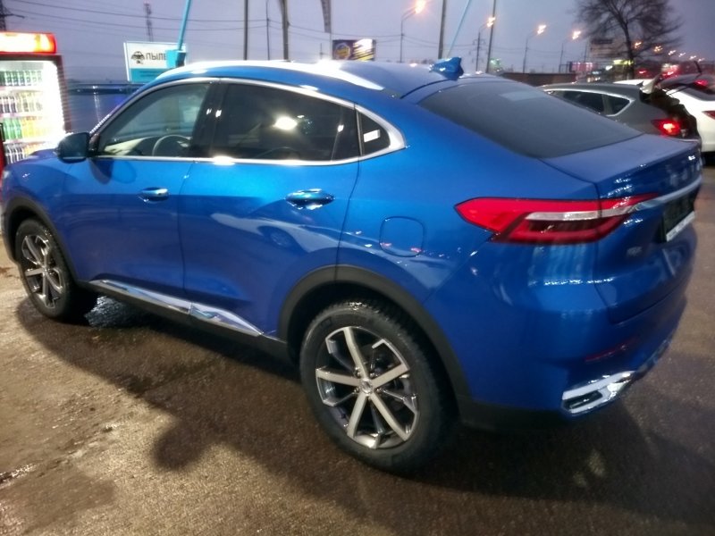 Haval f7 синий