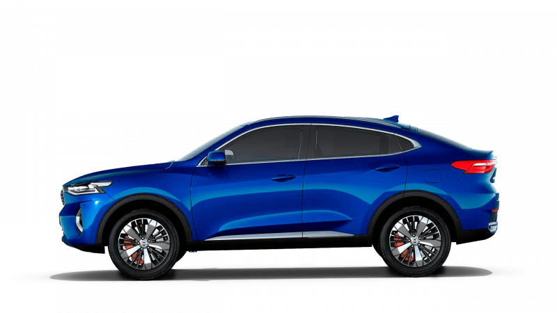Haval f7x Tech Plus синий