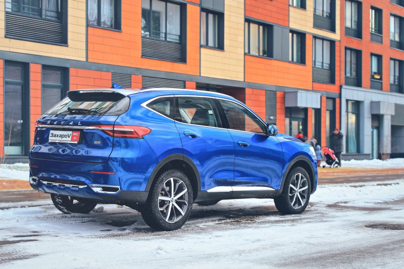 Haval f7 синий