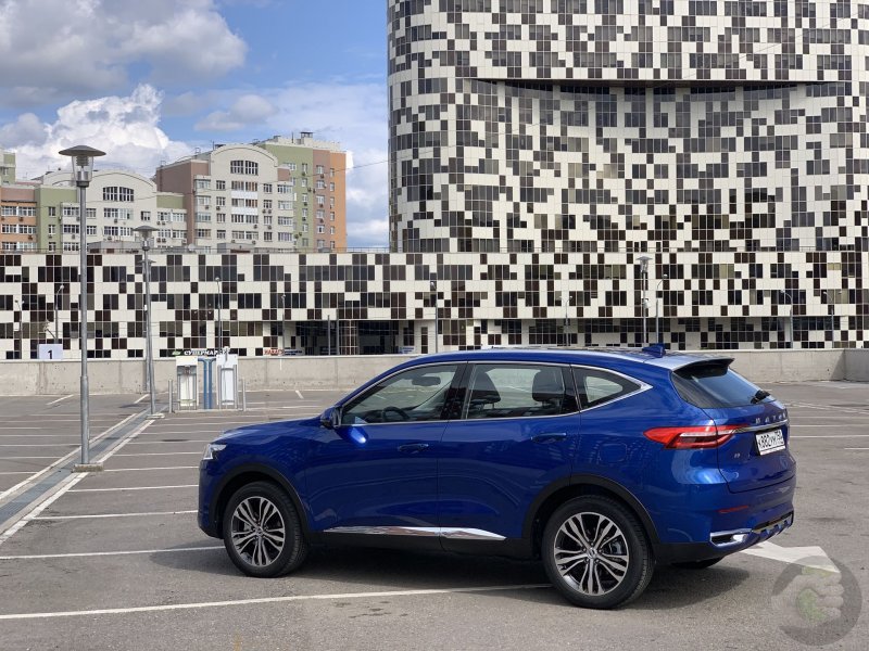 Хавал ф7 синий