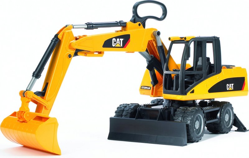 Bruder Cat экскаватор колёсный 02-445