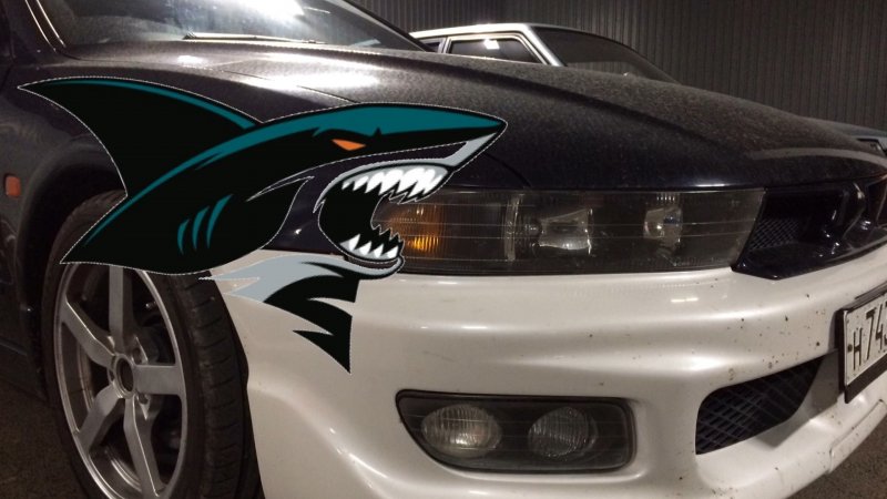 Mitsubishi Galant VIII фиолетовая