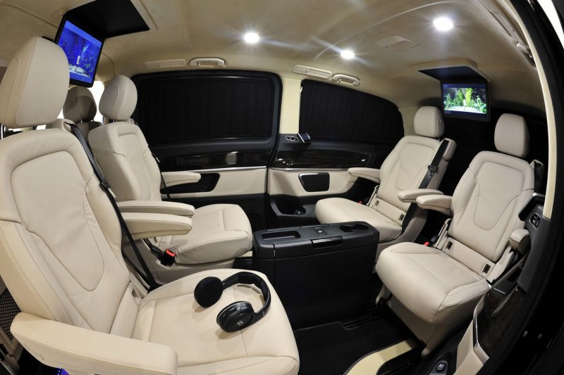 Мерседес v250 салон