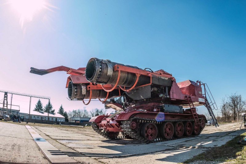 Пожарный танк т-64