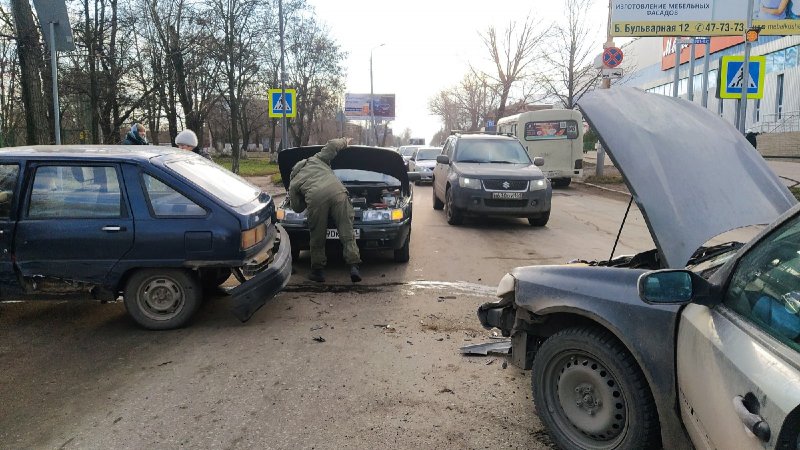 Пробка на дороге