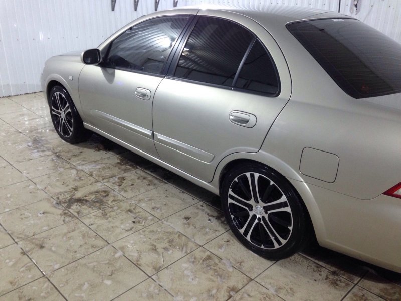Nissan Almera Classic на 17 колесах
