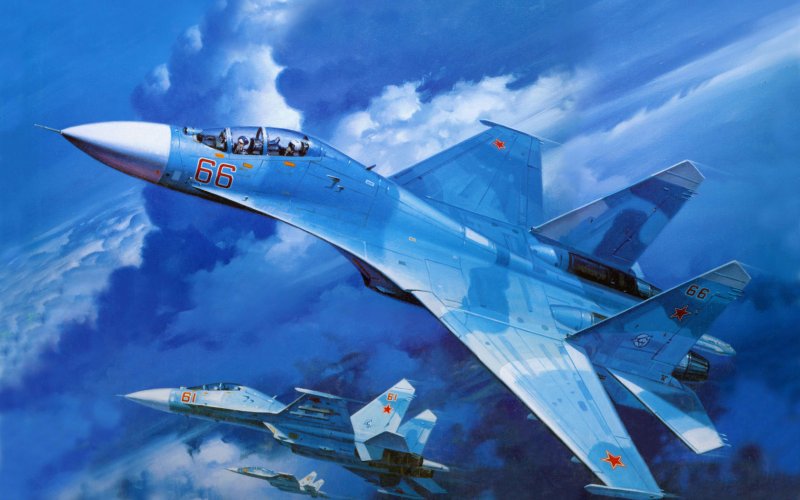 Су-27 СК реактивный самолёт