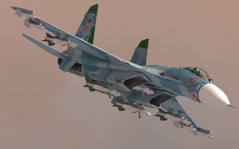 Самолет Су 27ск