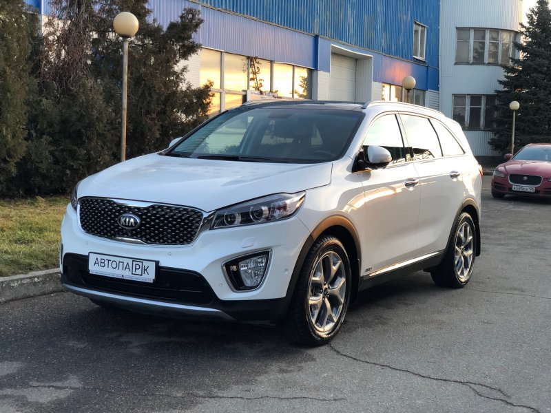 Kia Sorento Prime белый