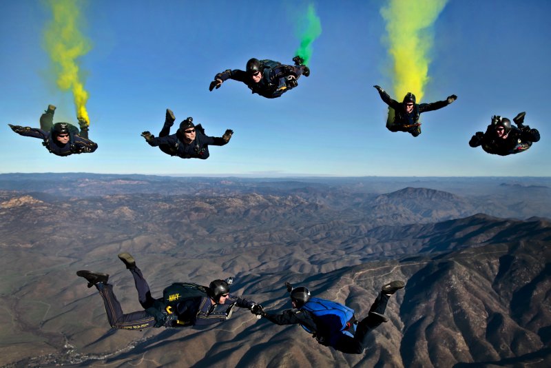 Скайдайвинг Table Mountain