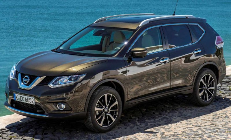 Nissan x Trail оливковый металлик