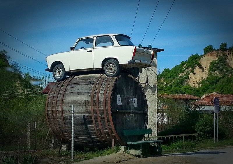 Авто с цветной крышей