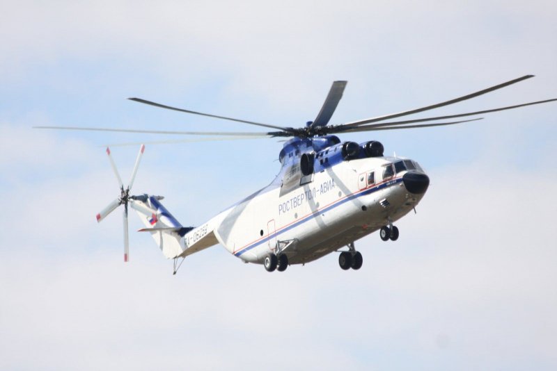 Вертолет кран ми-10