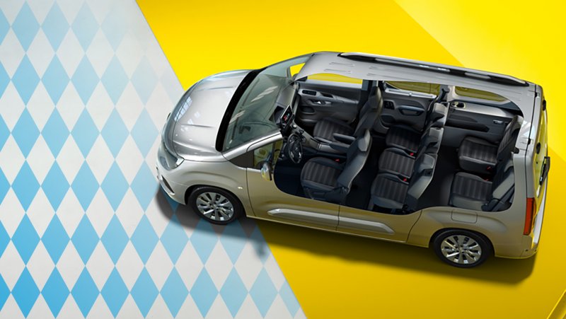 Opel Combo Life 2021 багажник