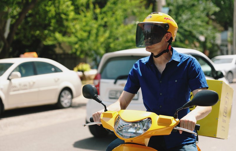 Delivery Motorcycle